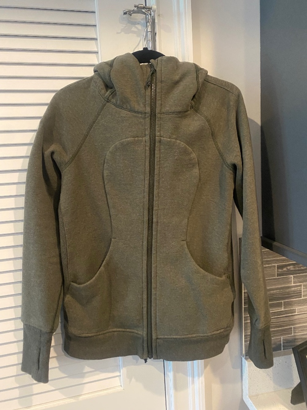 Lulu Lemon Full Zip Scuba Hoodie Size 8